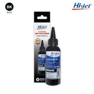 Hi-jet หมึกเติม Inkjet Refill Ink สำหรับแบรนด์ Canon (แคนนอน) หมึกเติมเกรดพรีเมี่ยม หมึกเทียบเท่า ขนาด 100 ml. น้ำเงิน, แดง, เหลือง, ดำ (เลือกสีได้) - Image 3