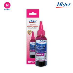 Hi-jet หมึกเติม Inkjet Refill Ink สำหรับแบรนด์ Canon (แคนนอน) หมึกเติมเกรดพรีเมี่ยม หมึกเทียบเท่า ขนาด 100 ml. น้ำเงิน, แดง, เหลือง, ดำ (เลือกสีได้) - Image 5