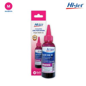 Hi-jet หมึกเติม Inkjet Refill Ink สำหรับแบรนด์ Epson (เอปสัน) หมึกเติมเกรดพรีเมี่ยม หมึกเทียบเท่า ขนาด 100 ml. น้ำเงิน, แดง, เหลือง, ดำ, ชมพู, ฟ้า (เลือกสีได้) - Image 4