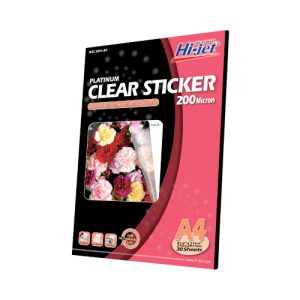 Platinum Clear Inkjet Sticker 200 ไมครอน - Image 5