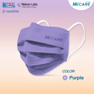 Hi-Care PREMIUM GRADE SUNSET (สีส้ม,สีม่วง) หน้ากากอนามัยหนาพิเศษ (รองรับ PM2.5 กรองเชื้อโรค) แผ่นกรอง 3 ชั้น ชนิดคล้องหู / 10 ชิ้น - Image 6