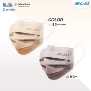 Hi-Care Premium Grade Luxury  รุ่นผ้าทอพิเศษ จากผ้า Spunlace แผ่นกรอง 3 ชั้น ชนิดคล้องหู / 10 ชิ้น - Image 7