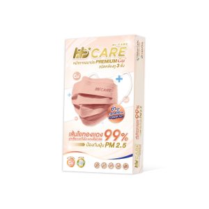 Hi-Care PREMIUM CU+ สีคอปเปอร์ หน้ากากอนามัยหนาพิเศษ (รองรับ PM2.5 กรองเชื้อโรค) แผ่นกรอง 3 ชั้น ชนิดคล้องหู / 10 ชิ้น - Image 7