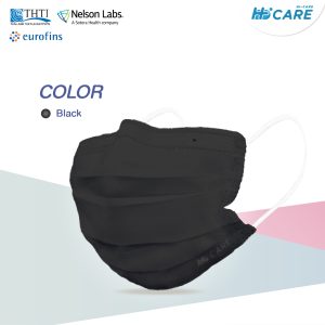 Hi-Care Petite [เซท 3 แพค] หน้ากากอนามัยกระชับใบหน้า สวยมั่นใจ ไม่ระคายเคืองผิว เหมาะสำหรับผู้หญิง หรือรูปหน้าเรียวเล็ก (1 ซองบรรจุ 7 ชิ้น) - สีดำ - Image 8